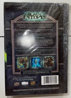 World Of Warcraft tcg booster box Brand New sealed Black Temple Raid Deck Box - Image 2
