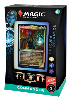 Streets of New Capenna Commander Deck - Obscura Operation MTG Brand New Sealed 195166121468 - Image 1
