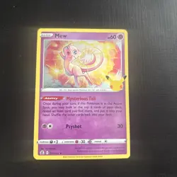 #T4 Mew 11/25 - Celebrations Holo - Near Mint - Pokemon TCG 2021 - Image 1