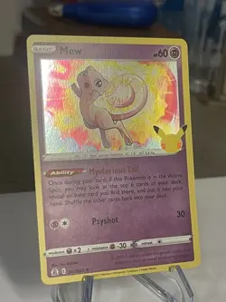 #T4 Mew 11/25 - Celebrations Holo - Near Mint - Pokemon TCG 2021 - Image 3