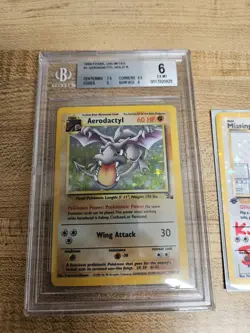 Pokemon TCG Aerodactyl Holo - BGS 6 - Fossil Set 1/62 - Rare - Vintage - Image 2