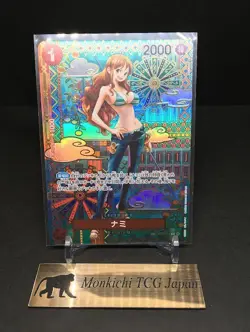 Nami OP01-016 SP PAR Parallel SR Awakening of The New Era OP05 One Piece Japan - Image 1