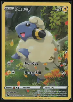 Pokemon Mareep Ultra Rare Holo Crown Zenith: Galarian Gallery 2023 GG34/GG70 NM - Image 1