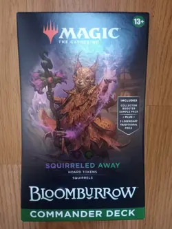 Magic The Gathering Bloomburrow Squirreled Away MTG Commander Deck NEW FREE P&P - Image 1