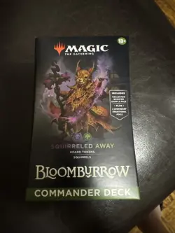 Magic The Gathering Bloomburrow Squirreled Away Commander Deck New & Sealed MtG - Image 1