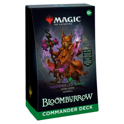 Magic The Gathering Bloomburrow Squirreled Away Commander Deck [Brand New] - Image 1