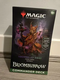 Magic The Gathering Bloomburrow - Squirreled Away- Commander Deck - Sealed - MTG - Image 1