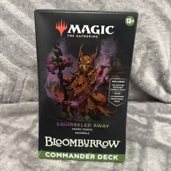 Magic The Gathering Bloomburrow Squirreled Away Commander Deck New & Sealed MtG - Image 1