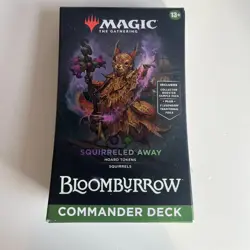 Magic: The Gathering Bloomburrow Commander Deck - Squirreled Away - MTG - Sealed - Image 1