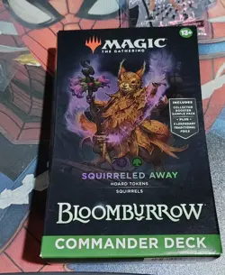 Magic the Gathering Bloomburrow Commander Deck Squirreled Away MTG - Image 1