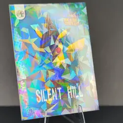 2025 Pikachu Cosplay SILENT HILL CRACKED ICE Pokemon Card 129 - Image 3