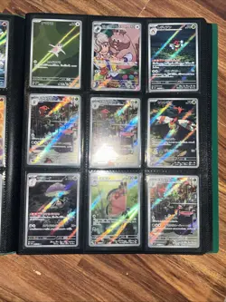 Binder Pokemon Card Collection Mixed English Japan AR SIR ILLUSTRATION Huge Lot - Image 5