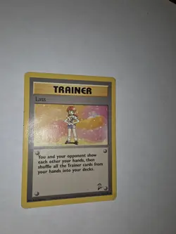 Lass 104/130 - Pokemon TCG Base Set 2 Rare Trainer Card HP - Image 1
