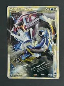 Pokemon TCG - Palkia and Dialga Legend Jumbo Card - Image 1