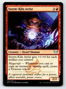 Storm-Kiln Artist U Strixhaven: School of Mages # 115 NM Normal - Image 1