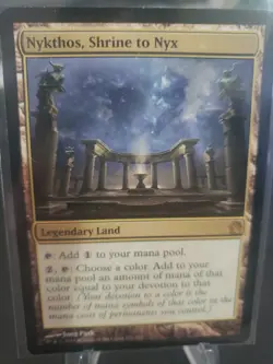 1 Nykthos, Shrine to Nyx Theros NM MTG English - Image 1