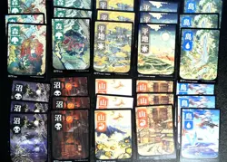 MTG Kamigawa Neon Dynasty : Full Art Lands Mix Lot (3 Each/30 Total) - Image 1