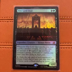 Fire Lord Ozai Foil (0104) - Mythic Rare Avatar The Last Airbender MTG - Image 1
