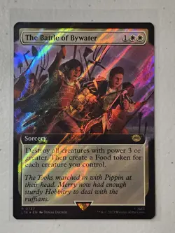 MTG The Battle of Bywater Extended Art Surge Foil R 757 UB: The Lord of The Ring - Image 1