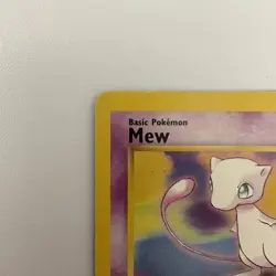 Pokemon TCG: Black Star Promo Mew #8 (Non Holo) 2000 WotC (Authentic) NM/LP - Image 3