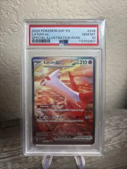Pokemon TCG Latias ex 239/191 SIR Surging Sparks GEM MINT PSA 10 - Image 1