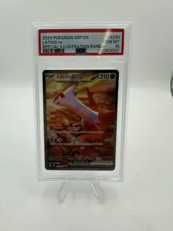 Pokemon TCG Latias ex 239/191 SIR Surging Sparks GEM MINT PSA 10 - Image 1