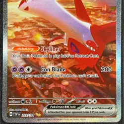 Latias ex 239/191 SIR Pokemon Card English SV08 Surging Sparks SSP TCG CCG - Image 3