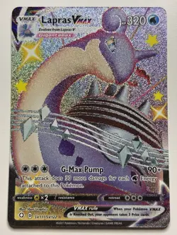 Lapras VMAX Pokemon Shining Fates SV111/SV122 Shiny Full Art Ultra Rare NM - Image 1