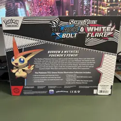 POKEMON SCARLET VIOLET BLACK BOLT & WHITE FLARE VICTINI ILLUSTRATION COLLECTION - Image 2