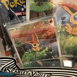 POKEMON SCARLET VIOLET BLACK BOLT & WHITE FLARE VICTINI ILLUSTRATION COLLECTION - Image 4