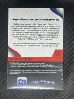 Pokemon TCG Scarlet & Violet Booster Bundle Box 6 Packs Factory Sealed New 820650853371 - Image 2