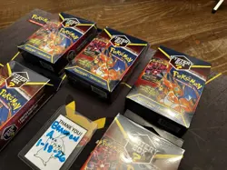 Pokemon Mystery Hanger Box 2022 Packs Vintage Packs Seeded 1:10 NEW 5x 728192536908 - Image 2