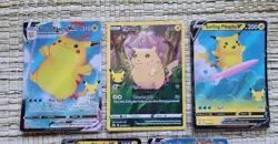 Pokemon Celebrations lot ×5 Flying Surfing Pikachu 005 Pikachu Vmax V Near Mint - Image 2