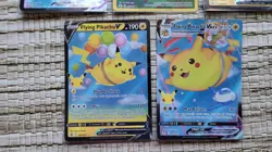 Pokemon Celebrations lot ×5 Flying Surfing Pikachu 005 Pikachu Vmax V Near Mint - Image 3