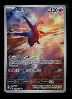 Latios 203/191 Surging Sparks 2024 IR Holo Pokemon Card TCG - Image 1