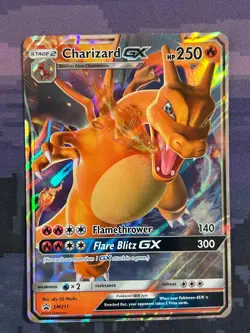 Charizard GX SM211 Pokemon SM Black Star Promos Promo Near Mint Card NM - Image 1