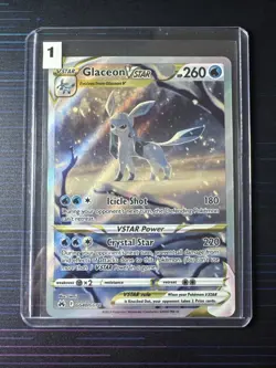 Glaceon VSTAR Crown Zenith Galarian Gallery Holo Card GG40/GG70 Lot:#1 - Image 1