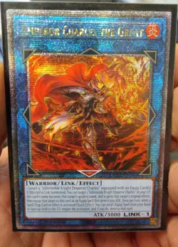 Emperor Charles the Great DUNE-EN048 Quarter Century Secret 1st Edition YU-GI-OH - Image 1