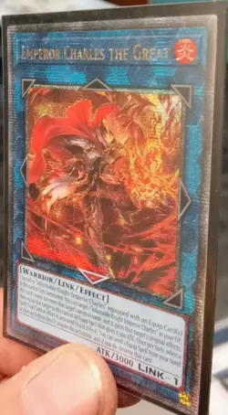 Emperor Charles the Great DUNE-EN048 Quarter Century Secret 1st Edition YU-GI-OH - Image 3