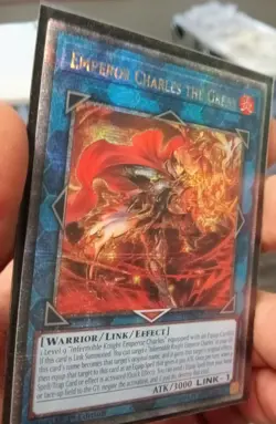 Emperor Charles the Great DUNE-EN048 Quarter Century Secret 1st Edition YU-GI-OH - Image 4