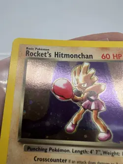 Rocket’s Hitmonchan - 11/132 - Gym Heroes - Holo - LP/NM - Image 3