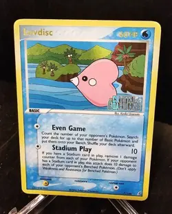 Luvdisc 7/100 Reverse Stamped Holo EX Crystal Guardians Pokemon - Image 1