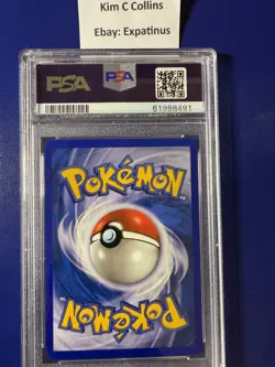 Pokemon 2006 EX Crystal Guardians Luvdisc #7 Holo PSA 9 Mint - Image 2