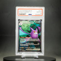 Team Rockets Crobat EX #217 Full Art | 2025 Destined Rivals Pokemon TCG | PSA 10 - Image 1