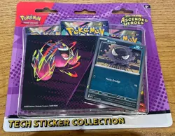Pokemon Tcg Ascended Heroes Tech Sticker Collection Gastly New Sealed - Image 1