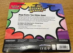 Pokemon Tcg Ascended Heroes Tech Sticker Collection Gastly New Sealed - Image 3