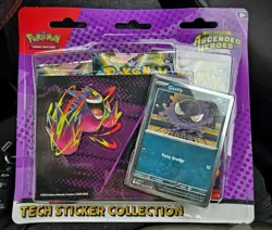 Pokemon TCG | Ascended Heroes | Gastly Tech Sticker Collection | New/Sealed - Image 1