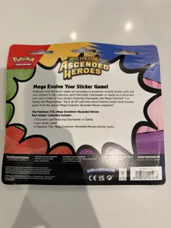 Pokemon TCG | Ascended Heroes | Gastly Tech Sticker Collection | New/Sealed - Image 3