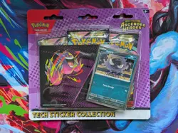Ascended Heroes Gastly Tech Sticker Collection New and Sealed Pokemon TCG - Image 2