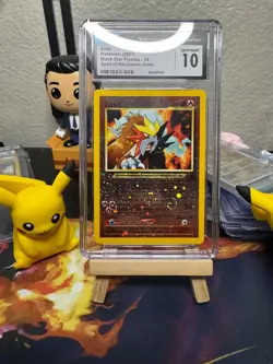 Pokemon TCG 2001 Entei Black Star Promo Reverse Holo Rare #34 CGC Gem Mint 10 - Image 1